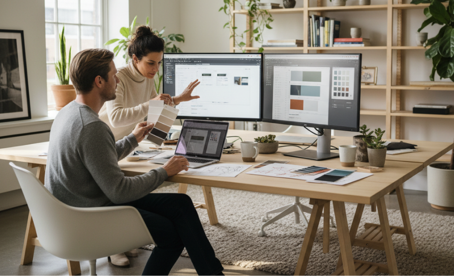 Design System vs Style Guide article cover