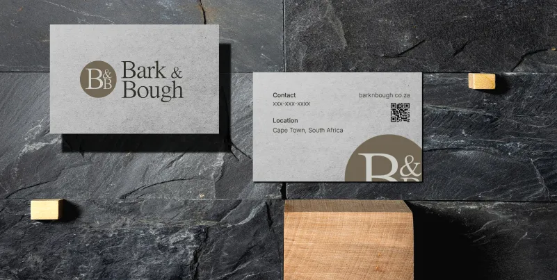 Bark and Bough brand in product photography
