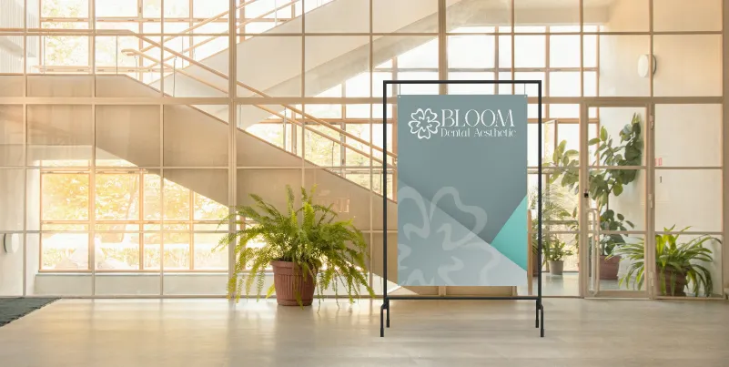 Bloom Dental appointment cards design