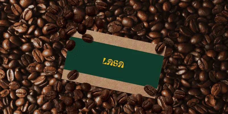 LASA Cafe website design