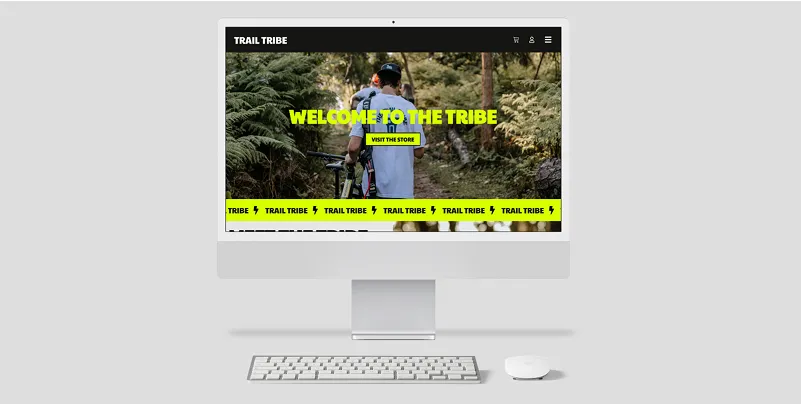 Trail Tribe social media design