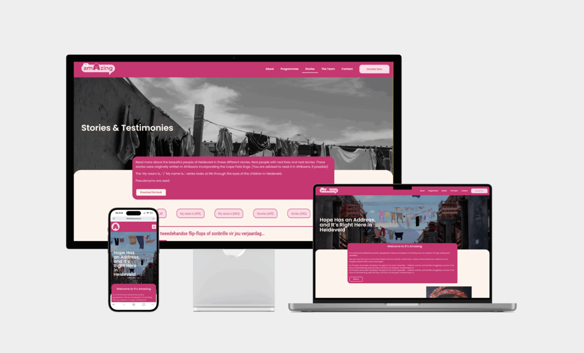 It's Amazing — NPO digital platform hero image