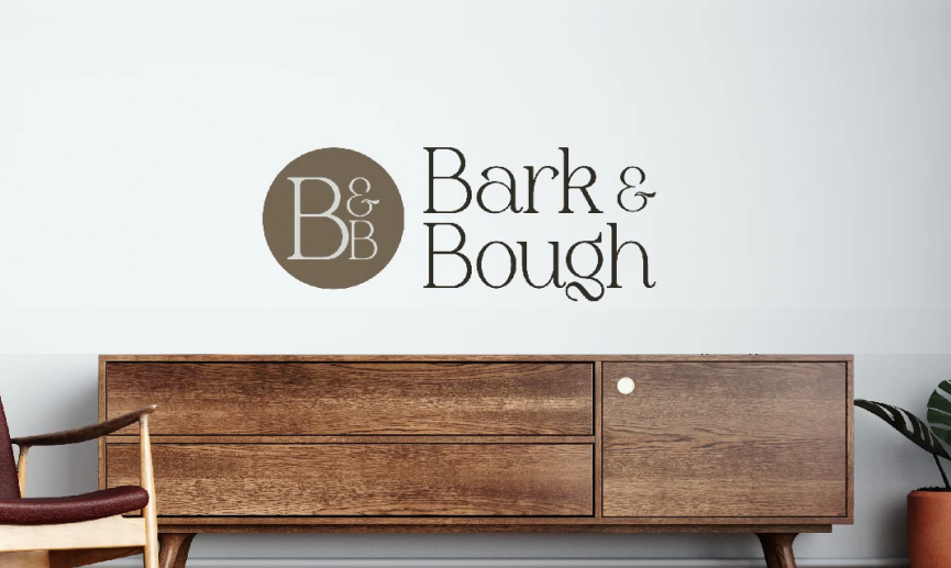 Bark and Bough — boutique woodcraft brand identity