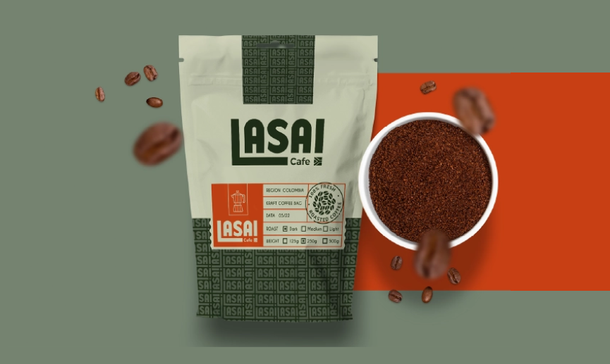 LASA Cafe — brand and web design